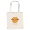 Pizzeria Drömstan circle tote bag
