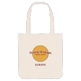 Pizzeria Drömstan circle tote bag