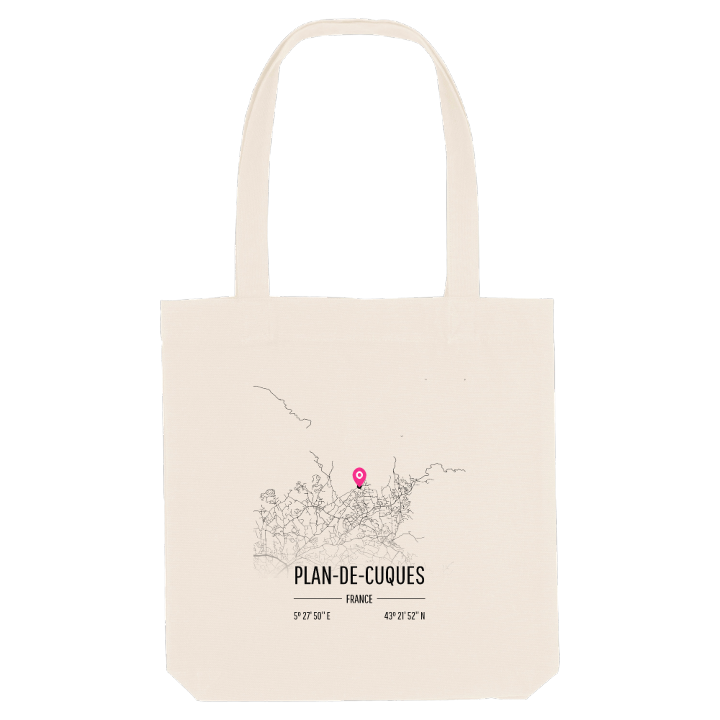Plan-de-Cuques map tote bag – tote bag from PinShirt