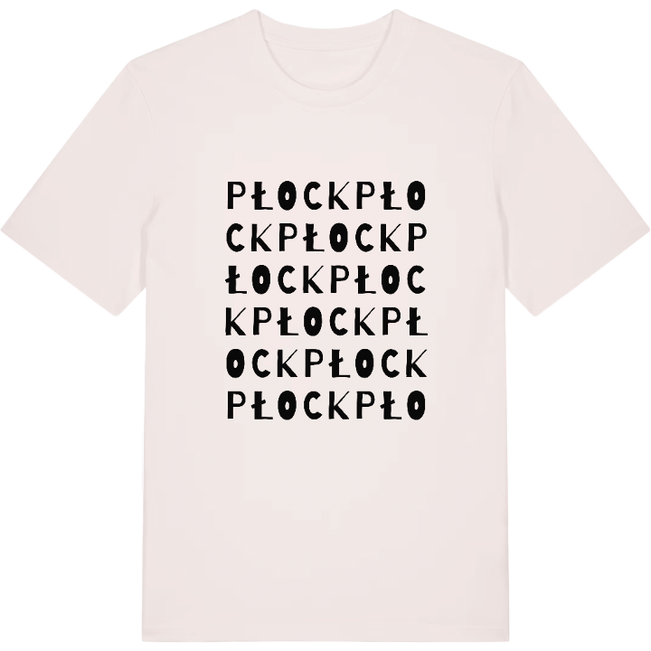 Płock wordplay t-shirt – t-shirt from PinShirt