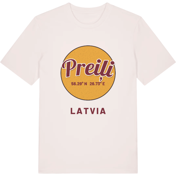 Preiļi circle t-shirt – t-shirt from PinShirt