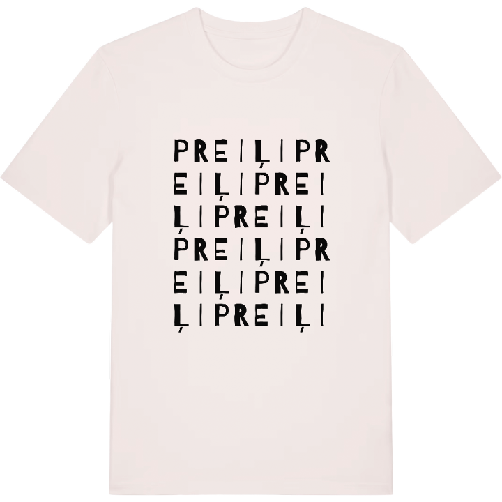 Preiļi wordplay t-shirt – t-shirt from PinShirt