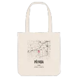 Přimda map tote bag