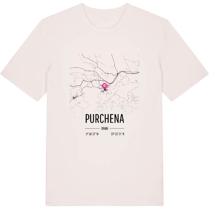 Purchena map t-shirt – t-shirt from PinShirt