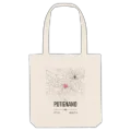 Putignano map tote bag