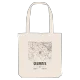 Quarrata map tote bag