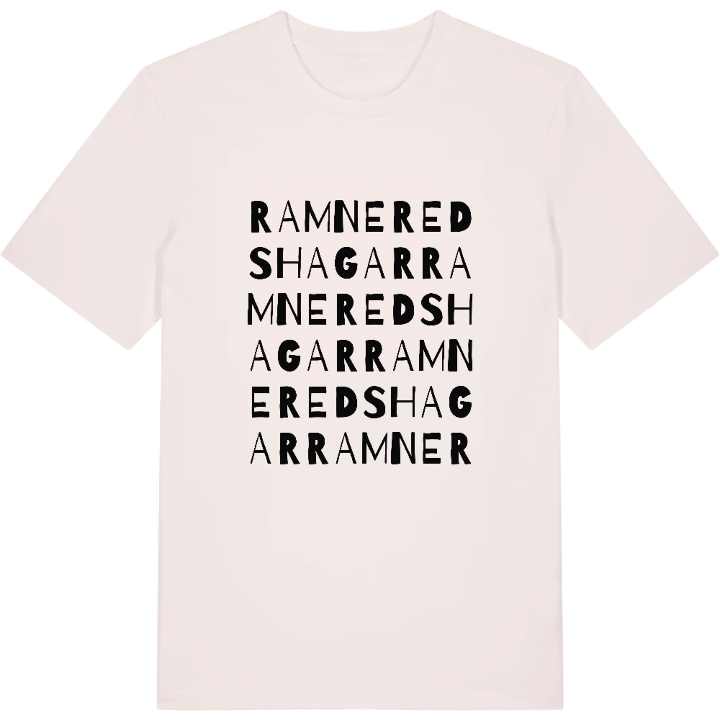 Ramneredshagar wordplay t-shirt – t-shirt from PinShirt