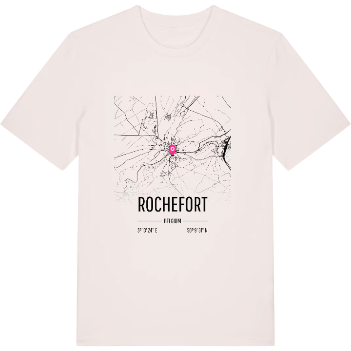 Rochefort map t-shirt – t-shirt from PinShirt