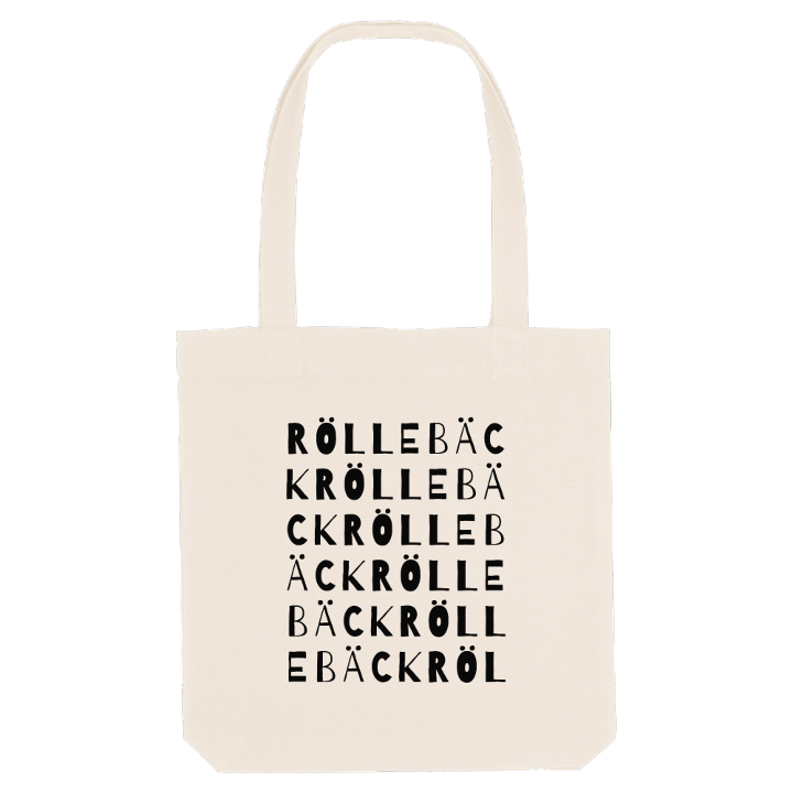 Röllebäck wordplay tote bag – tote bag from PinShirt
