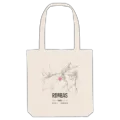 Rombas map tote bag
