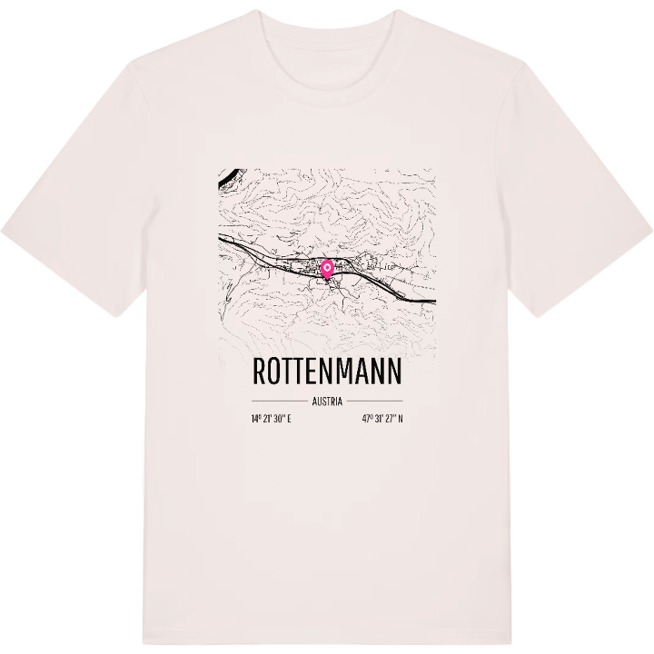 Rottenmann map t-shirt – t-shirt from PinShirt