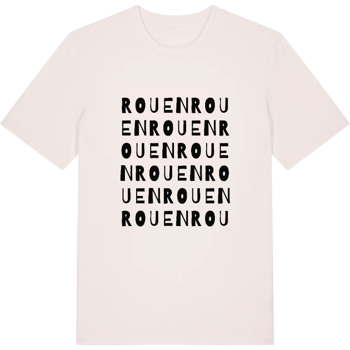 Rouen wordplay t-shirt – t-shirt from PinShirt