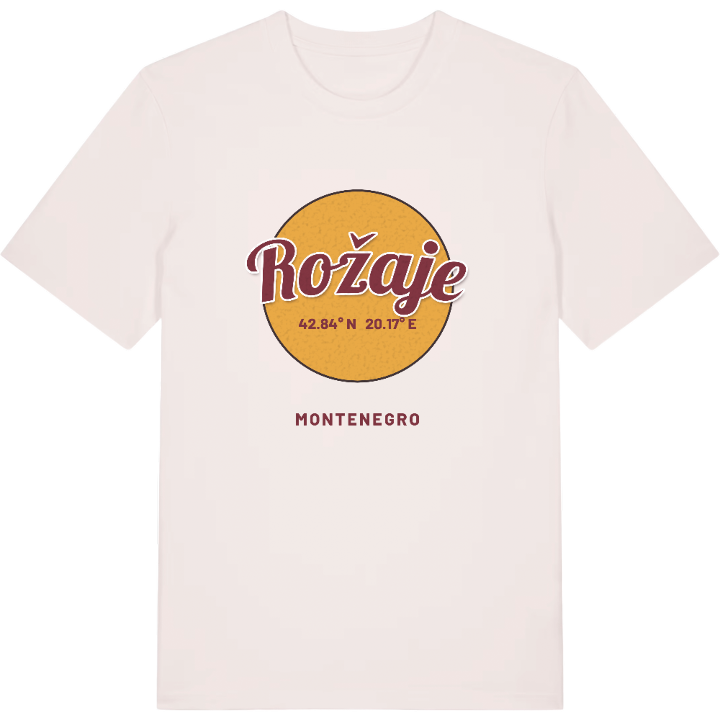 Rožaje circle t-shirt – t-shirt from PinShirt