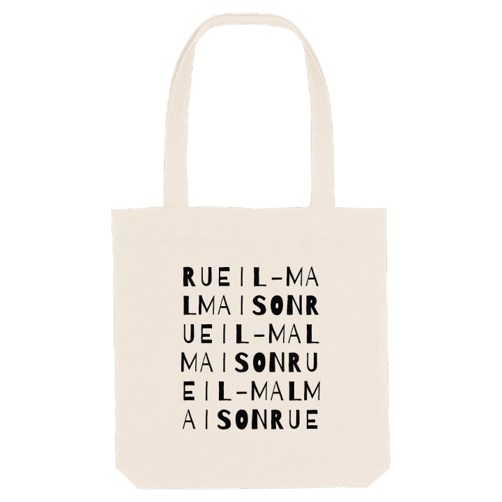 Rueil-Malmaison wordplay tote bag – tote bag from PinShirt