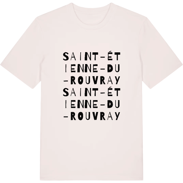 Saint-Étienne-du-Rouvray wordplay t-shirt – t-shirt from PinShirt