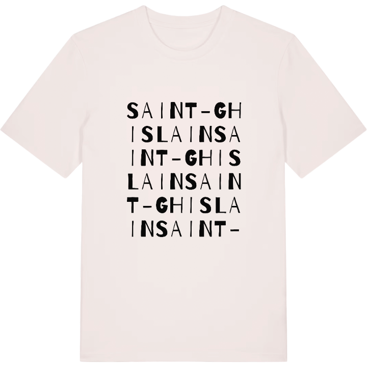 Saint-Ghislain wordplay t-shirt – t-shirt from PinShirt