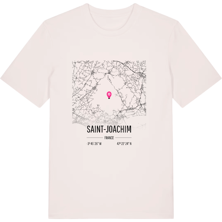 Saint-Joachim map t-shirt – t-shirt from PinShirt