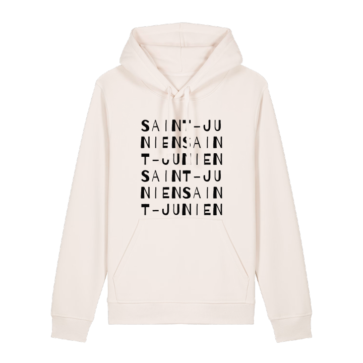 Saint-Junien wordplay hoodie – hoodie from PinShirt