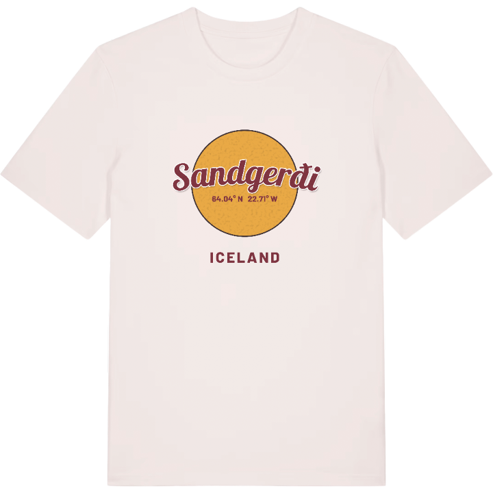 Sandgerði circle t-shirt – t-shirt from PinShirt