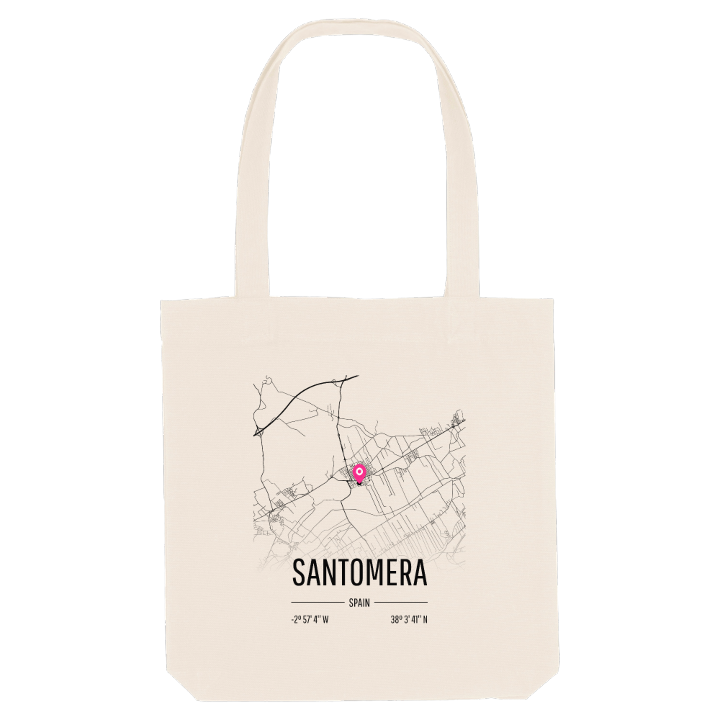 Santomera map tote bag – tote bag from PinShirt