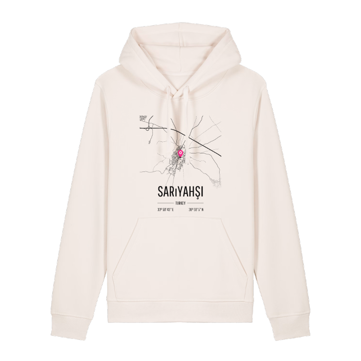 Sarıyahşi map hoodie – hoodie from PinShirt