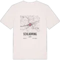 Schladming map t-shirt