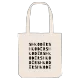 Shkodër wordplay tote bag