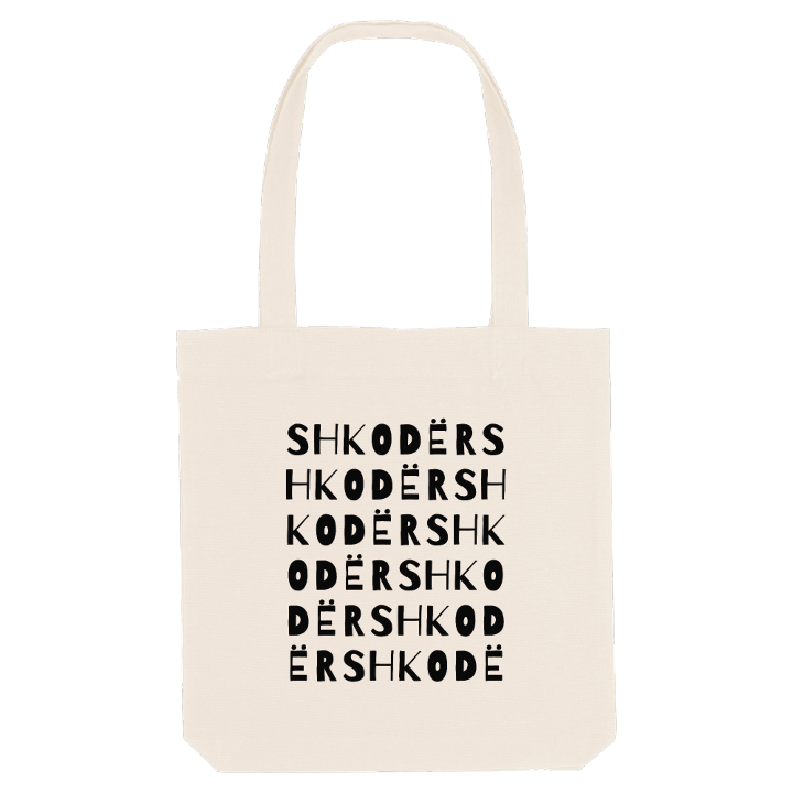 Shkodër wordplay tote bag – tote bag from PinShirt