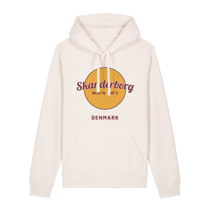 Skanderborg circle hoodie – hoodie from PinShirt