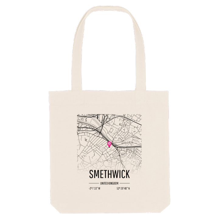 Smethwick map tote bag – tote bag from PinShirt
