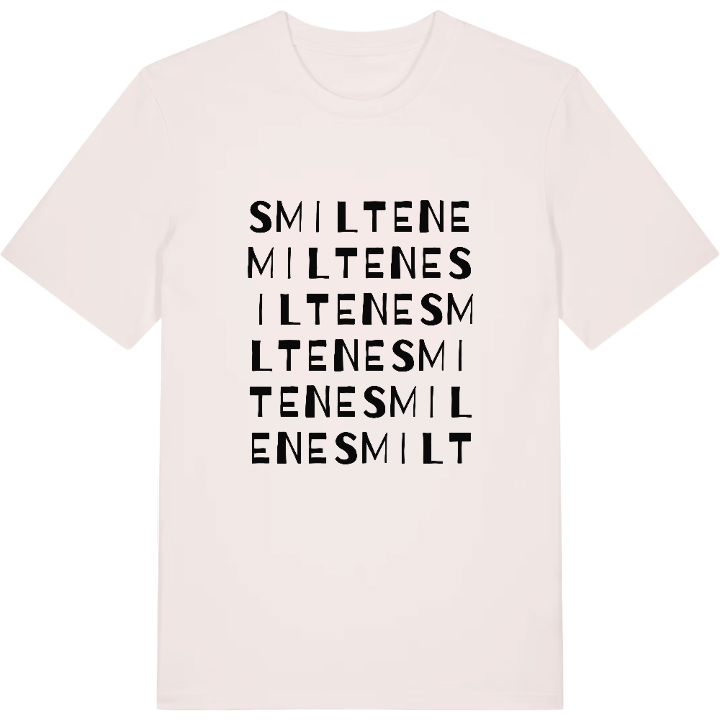 Smiltene wordplay t-shirt – t-shirt from PinShirt