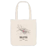 Sollefteå map tote bag