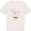 Somain map t-shirt
