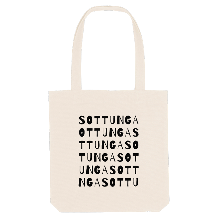 Sottunga wordplay tote bag – tote bag from PinShirt