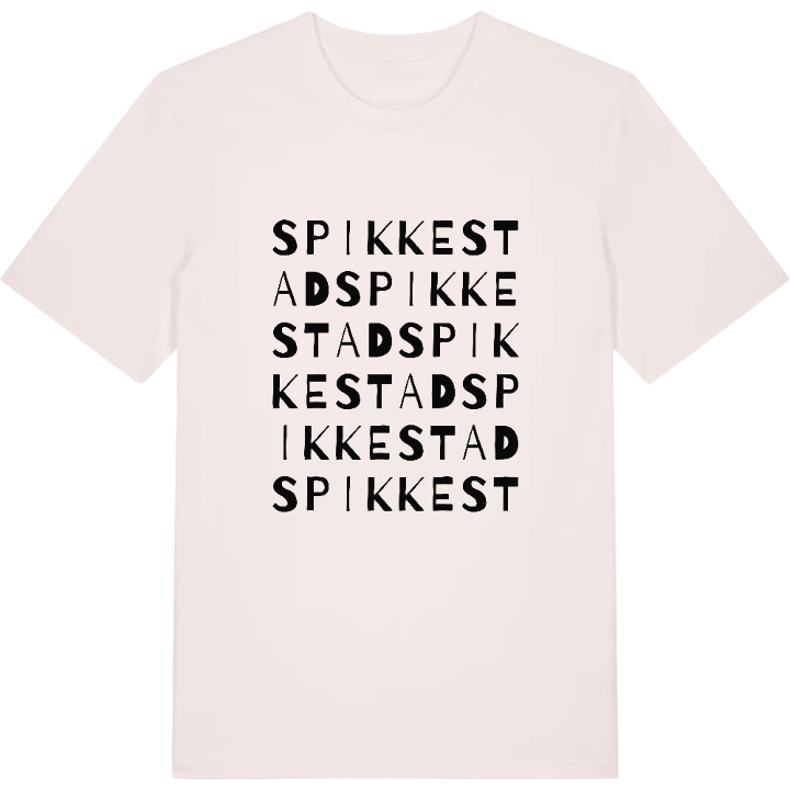 Spikkestad wordplay t-shirt – t-shirt from PinShirt