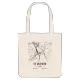 St. Valentin map tote bag