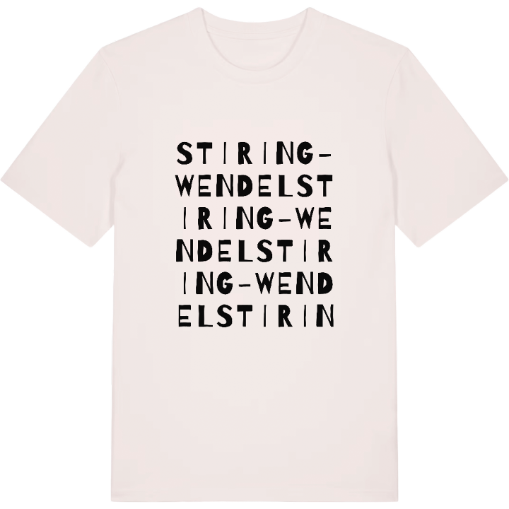 Stiring-Wendel wordplay t-shirt – t-shirt from PinShirt