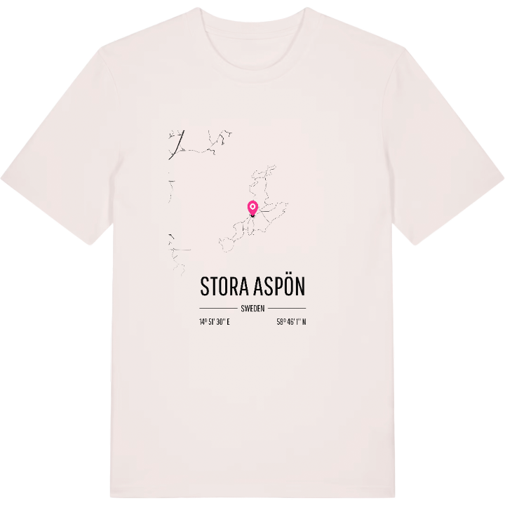 Stora Aspön map t-shirt – t-shirt from PinShirt