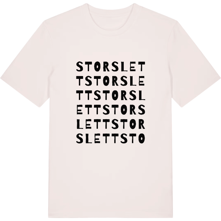Storslett wordplay t-shirt – t-shirt from PinShirt