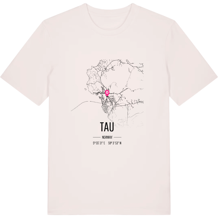 Tau map t-shirt – t-shirt from PinShirt