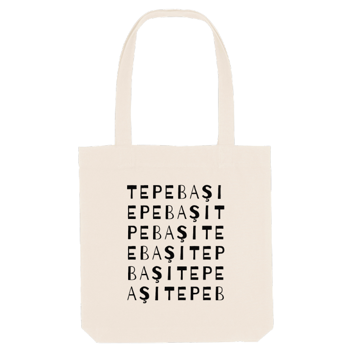 Tepebaşı wordplay tote bag – tote bag from PinShirt