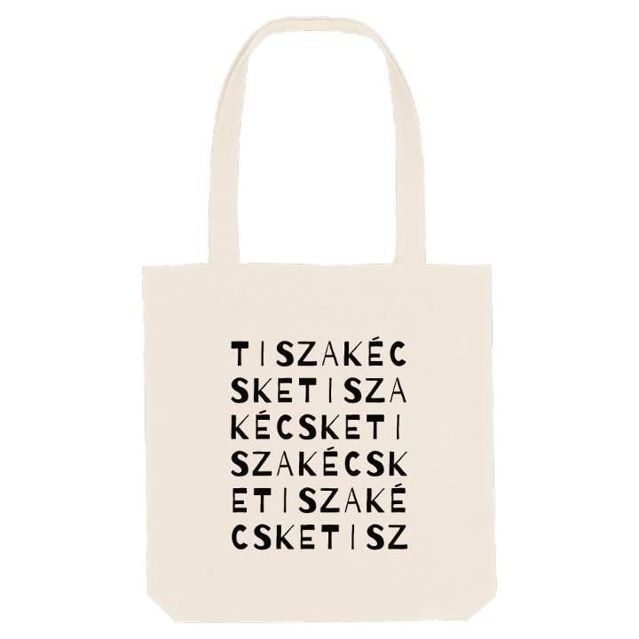 Tiszakécske wordplay tote bag – tote bag from PinShirt
