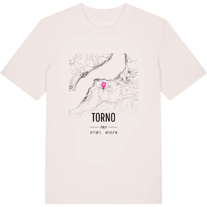 Torno map t-shirt – t-shirt from PinShirt