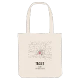 Tralee map tote bag