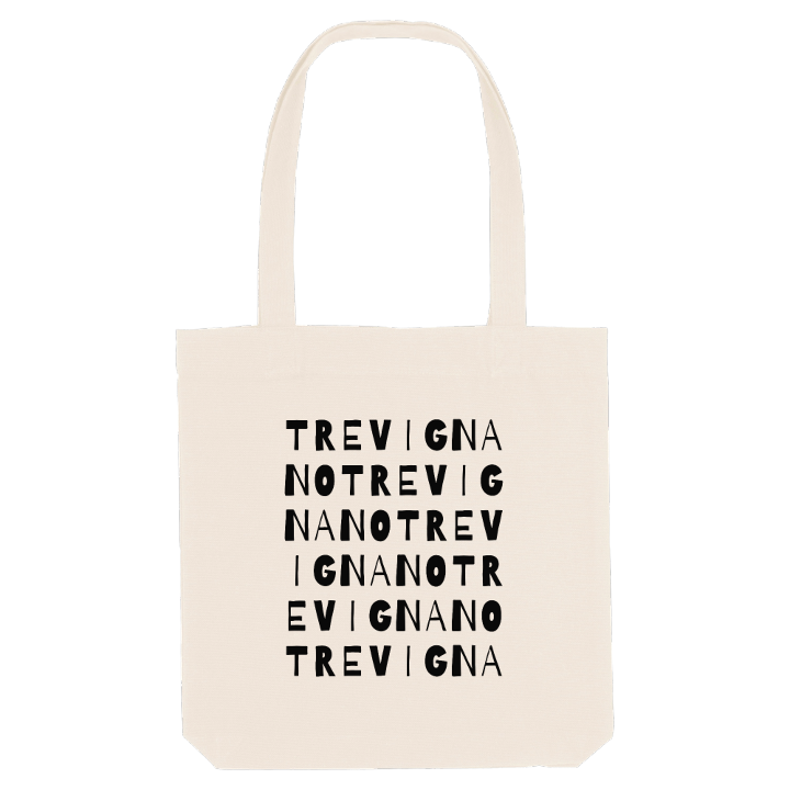 Trevignano wordplay tote bag – tote bag from PinShirt