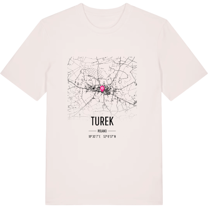 Turek map t-shirt – t-shirt from PinShirt