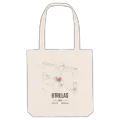 Utrillas map tote bag