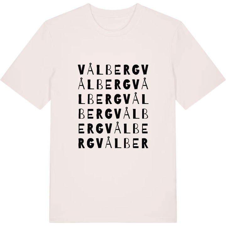 Vålberg wordplay t-shirt – t-shirt from PinShirt