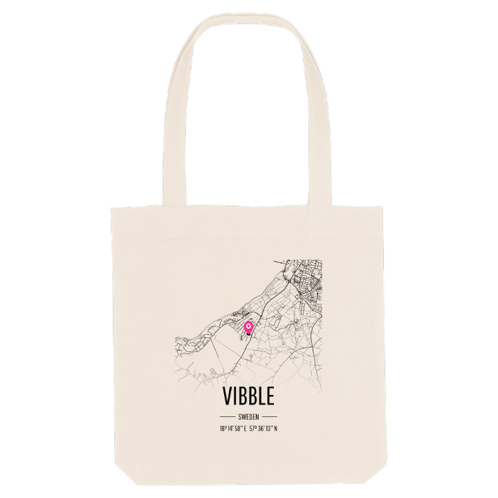 Vibble map tote bag – tote bag from PinShirt