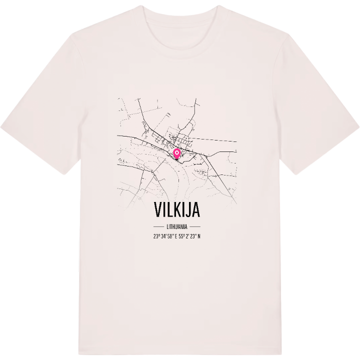 Vilkija map t-shirt – t-shirt from PinShirt